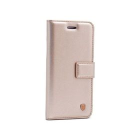 Teleplus Samsung Galaxy S10 Standlı Cüzdanlı Gold Kılıf
