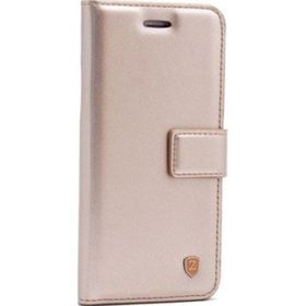 Teleplus Samsung Galaxy S10 Standlı Cüzdanlı Gold Kılıf