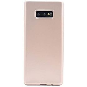 Teleplus Samsung Galaxy S10E Lüks Premier Gold Silikon Kılıf