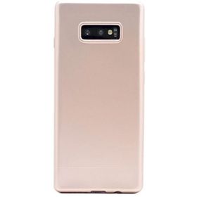 Teleplus Samsung Galaxy S10E Lüks Premier Gold Silikon Kılıf