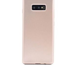 Teleplus Samsung Galaxy S10E Lüks Premier Gold Silikon Kılıf