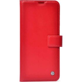 Teleplus Samsung Galaxy S20 Delüxe Standlı Kırmızı Cüzdan Kılıf