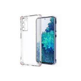 Teleplus Samsung Galaxy S20 Kamera Korumalı Darbeye Dayanıklı Şeffaf Ve Silikon Kılıf