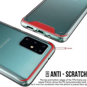 Teleplus Samsung Galaxy S20 Ultra Gard Darbe Korumalı Şeffaf Silikon Cep Telefonu Kılıf