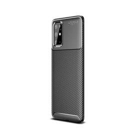 Teleplus Samsung Galaxy S20 Ultra Negro Karbon Silikon Siyah Kılıf