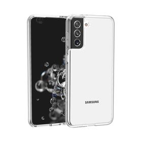 Teleplus Samsung Galaxy S21 5G Coss Hibrit Sert Kapak Şeffaf Kılıf