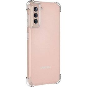 Teleplus Samsung Galaxy S21 5g Darbe Korumalı Şeffaf Silikon Cep Telefonu Kılıf