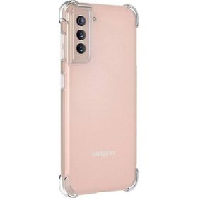 Teleplus Samsung Galaxy S21 5g Darbe Korumalı Şeffaf Silikon Cep Telefonu Kılıf