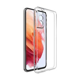 Teleplus Samsung Galaxy S21 5g Lüks Kamera Korumalı Şeffaf Silikon Cep Telefonu Kılıf