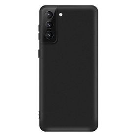 Teleplus Samsung Galaxy S21 5G Lüks Mat Silikon Kırmızı Kılıf