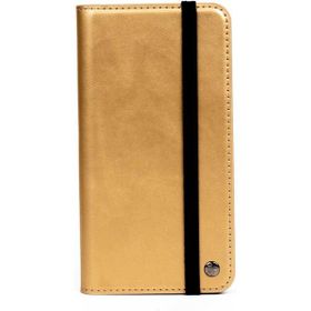 Teleplus Samsung Galaxy S21 5g Multi Delüxe Standlı Kartlıklı 2-1 Cüzdan Gold Kılıf