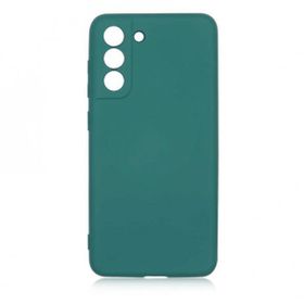Teleplus Samsung Galaxy S21 FE Kamera Korumalı İçi Kadife Silikon Siyah Kılıf