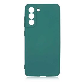 Teleplus Samsung Galaxy S21 FE Kamera Korumalı İçi Kadife Silikon Siyah Kılıf