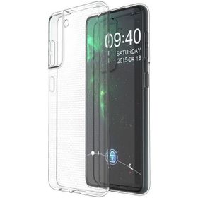 Teleplus Samsung Galaxy S21 FE Tpu Kamera Korumalı Şeffaf ve Silikon Kılıf