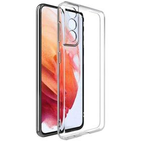 Teleplus Samsung Galaxy S21 FE Tpu Kamera Korumalı Şeffaf ve Silikon Kılıf