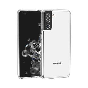 Teleplus Samsung Galaxy S21 Plus 5G Coss Hibrit Sert Kapak Şeffaf Kılıf