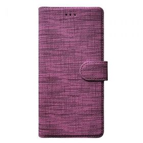 Teleplus Samsung Galaxy S21 Plus 5G Kumaş Spor Standlı Cüzdan Mor Kılıf