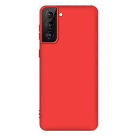 Teleplus Samsung Galaxy S21 Plus 5g Lüks Mat Siyah Silikon Cep Telefonu Kılıf