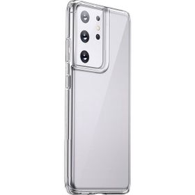 Teleplus Samsung Galaxy S21 Ultra 5g Coss Hybrid Sert Şeffaf Silikon Cep Telefonu Kılıf