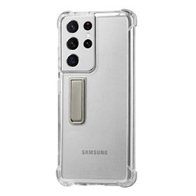 Teleplus Samsung Galaxy S21 Ultra 5g Darbe Korumalı Şeffaf Silikon Cep Telefonu Kılıf