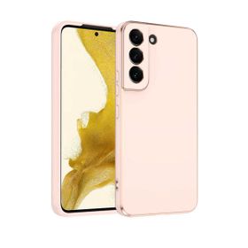 Teleplus Samsung Galaxy S22 5G Kamera Korumalı Lazer Bark Silikon Siyah Kılıf