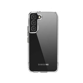 Teleplus Samsung Galaxy S22 Plus 5G Forst Hybrid Kristal Silikon Şeffaf Kılıf