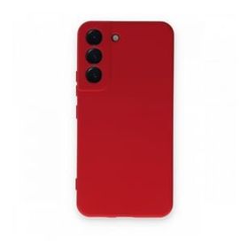 Teleplus Samsung Galaxy S22 Plus 5G Kamera Korumalı Lansman Silikon Lacivert Kılıf