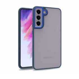 Teleplus Samsung Galaxy S22 Plus 5G Renkli Bumper Hybrid Flora Silikon Bordo Kılıf