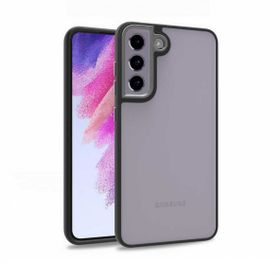 Teleplus Samsung Galaxy S22 Plus 5G Renkli Bumper Hybrid Flora Silikon Bordo Kılıf