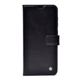 Teleplus Samsung Galaxy S22 Ultra 5G Deluxe Standlı Kartlıklı Cüzdan Siyah Kılıf