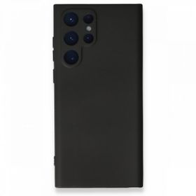 Teleplus Samsung Galaxy S22 Ultra 5G Kamera Korumalı Liquid Lansman Mara Silikon Kırmızı Kılıf