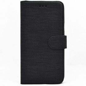 Teleplus Samsung Galaxy S8 Kumaş Spor Standlı Cüzdan Siyah Kılıf