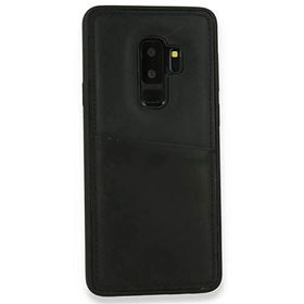 Teleplus Samsung Galaxy S9 Kartlıklı Deri Cüzdanlı Siyah Kılıf