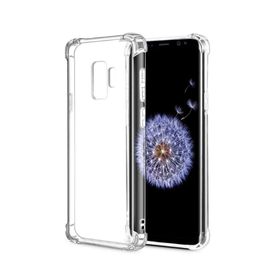 Teleplus Samsung Galaxy S9 Plus Darbe Korumalı Silikonlu Şeffaf Kılıf