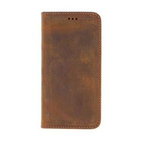 Teleplus Samsung Galaxy S9 Plus Deri Standlı Cüzdanlı Kahverengi Kılıf