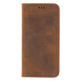 Teleplus Samsung Galaxy S9 Plus Deri Standlı Cüzdanlı Kahverengi Kılıf