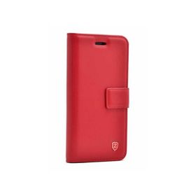 Teleplus Samsung Galaxy S9 Standlı Cüzdanlı Kırmızı Kılıf