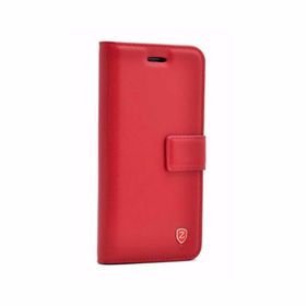 Teleplus Samsung Galaxy S9 Standlı Cüzdanlı Kırmızı Kılıf