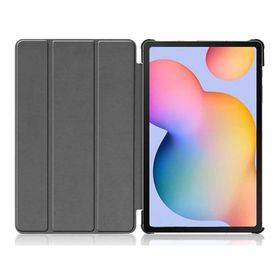 Teleplus Samsung Galaxy Tab S6 Lite P610 Cover Standlı Kapak Nano Ekran Koruyucu Mavi Kılıf