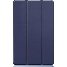 Teleplus Samsung Galaxy Tab S7 Plus T970 Smart Standlı Lacivert Kılıf