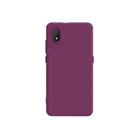 Teleplus Tcl L7 Biye Mat Silikon Mor Kılıf