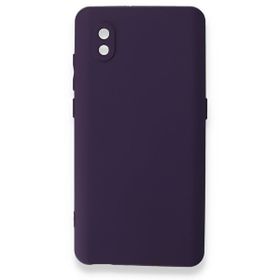Teleplus Tcl L7 Kamera Korumalı Silikon Mor Kılıf