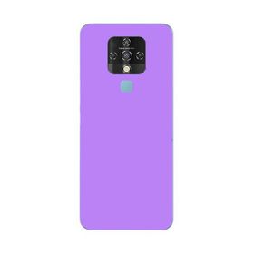Teleplus Tecno Camon 16 Kılıf Mat Korumalı Biye Silikon Mavi Nano Ekran Koruyucu