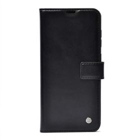Teleplus Tecno Camon 18P Deluxe Stand Kartlıklı Cüzdan Kapak Siyah Kılıf
