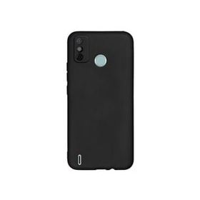 Teleplus Tecno Spark 6 Go Kamera Korumalı Biye Silikon Siyah Kılıf