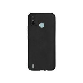 Teleplus Tecno Spark 6 Go Kılıf Kamera Korumalı Biye Silikon Siyah + Nano Ekran Koruyucu