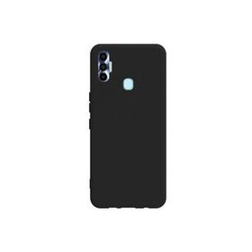 Teleplus Tecno Spark 7 Pro Mat Biye Silikon Kırmızı Kılıf