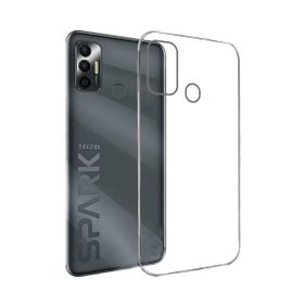 Teleplus Tecno Spark 7 Tpu Süper Silikon Şeffaf Kılıf