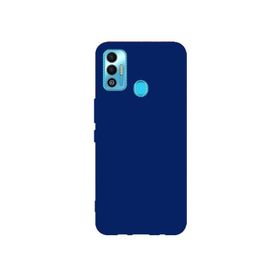 Teleplus Tecno Spark 7T Mat Biye Silikon Mor Kılıf