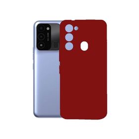 Teleplus Tecno Spark 8C Kamera Korumalı Biye Silikon Lacivert Kılıf